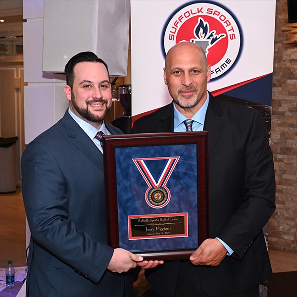 Sensei Jerry is inducted into the Suffolk County Sports Hall of Fame in 2019